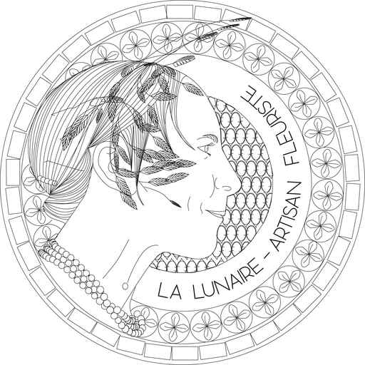 Logo La Lunaire, artisan fleuriste